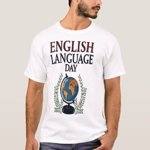 CAMISETA DIA DA LÍNGUA INGLESA