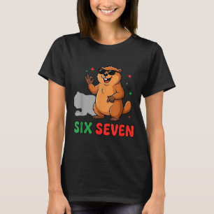 Camiseta Dia da Marmota 67 Divertido Respeite a Sombra Mete