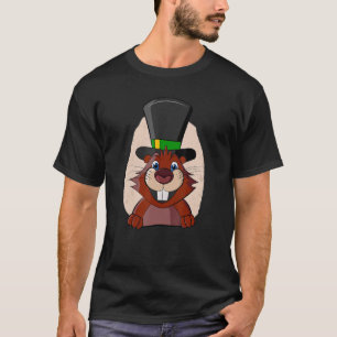 Camiseta Dia da Marmota Bonita de Phil, Punxsy, fevereiro,