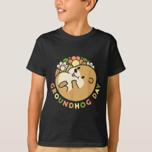 Camiseta Dia da Marmota Homens Mulheres Retro Vintage 60s 7