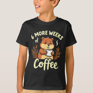 Camiseta Dia da Marmota Previsão Divertida de Primavera Tem