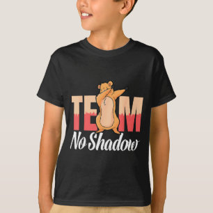 Camiseta Dia da Marmota Sem Sombra Equipe Para Mulheres Hom