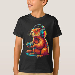 Camiseta Dia da Marmota Vídeos Engraçados Jogos Dia da Marm