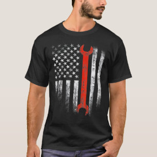 Camiseta Dia da Memória da Bandeira Americana Usa Engenhari