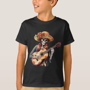 Camiseta Dia da Morta Lady Sugar Skull Dia De Los Muerto
