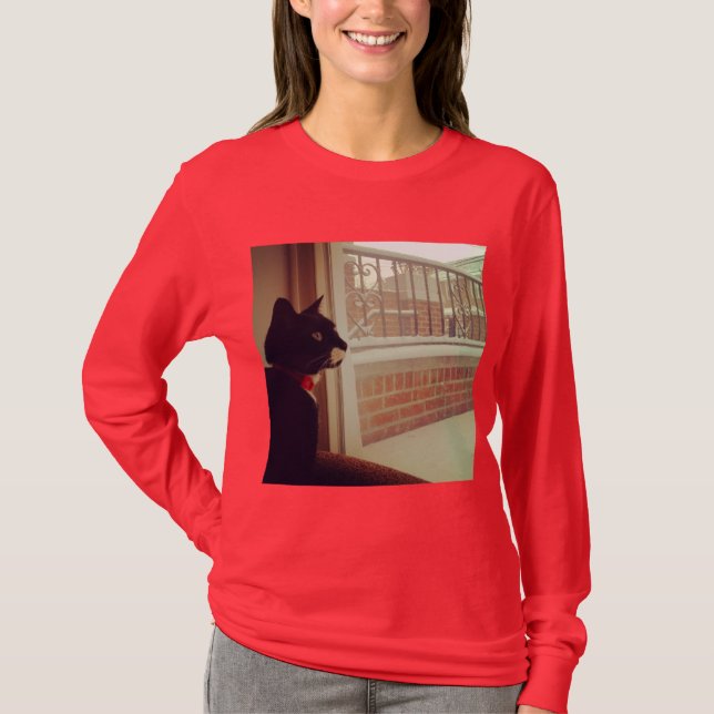 Camiseta Dia da Neve da Lucy (Frente)