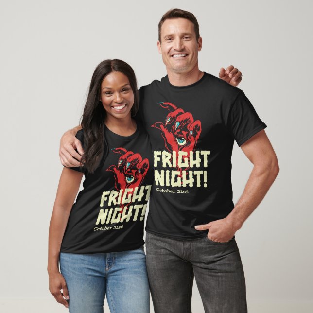 Camiseta Dia da Noite de Fright Halloween 31 de outubro T-S (Unissex)