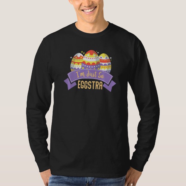 Camiseta Dia da páscoa, eu sou Teach Motivacional Eggstra (Frente)