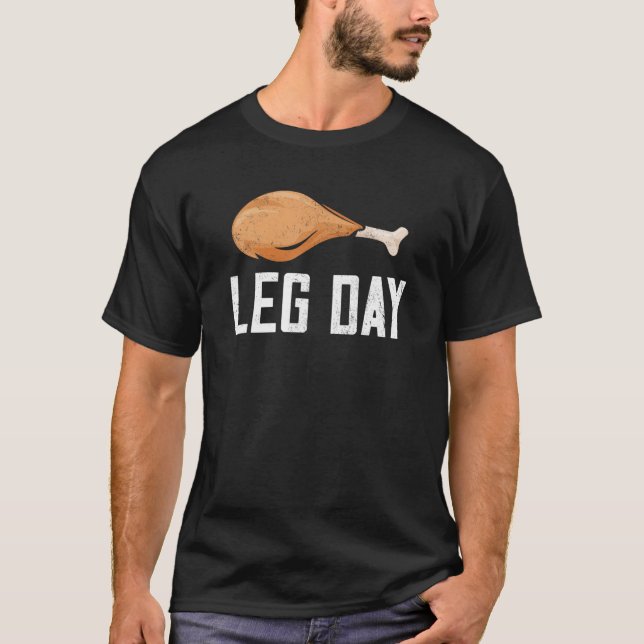 Camiseta Dia da Perna Dia de Ação de Graças Figurino Peregr (Frente)