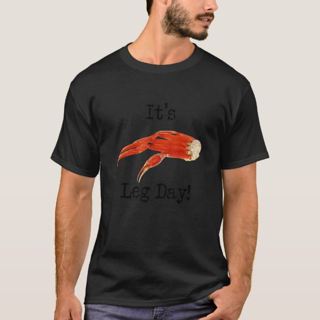 Camiseta Dia da Perna do Caranguejo (Frente)