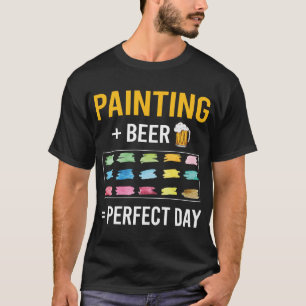 Camiseta Dia da Pintura da Cerveja