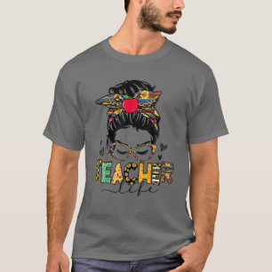Camiseta Dia da Professora Vida de Cabelo Maluco