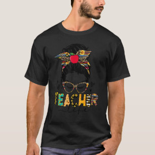 Camiseta Dia da Professora Vida de Cabelo Maluco