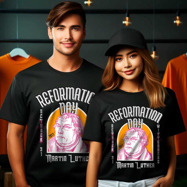 Camiseta Dia da Reforma (Criador carregado)