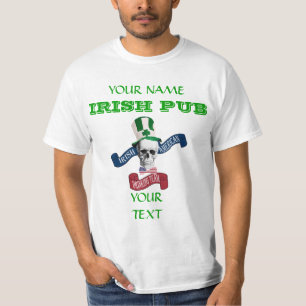 Camiseta Dia da Rua irlandesa Engraçado