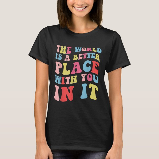 Camiseta Dia da Saúde Mental, Semana de Conscientização sob (Frente)