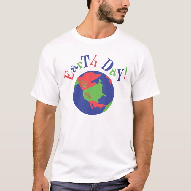 Camiseta Dia da Terra! (Frente)