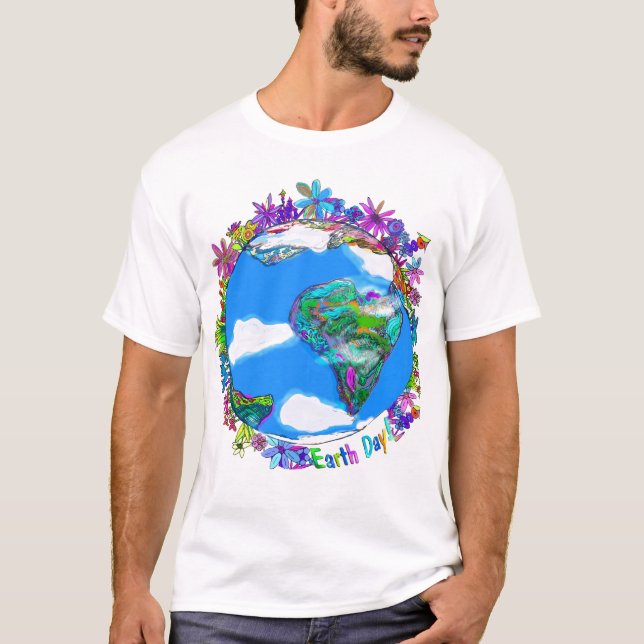 Camiseta Dia da Terra (Frente)