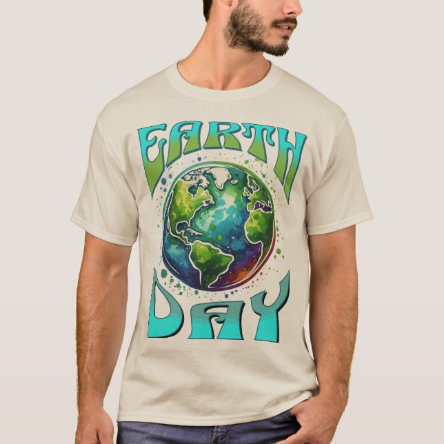 Camiseta Dia da Terra (Frente)