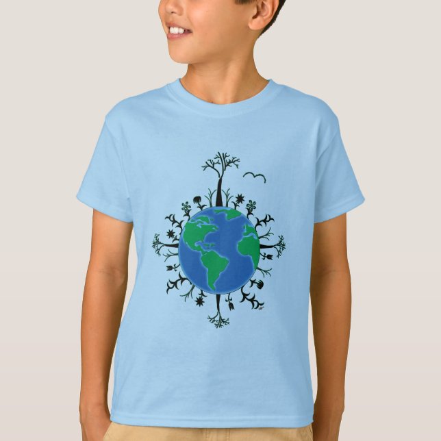 Camiseta Dia da Terra (Frente)
