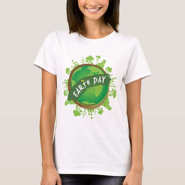 Camiseta Dia da Terra (Frente)