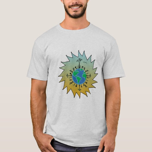 Camiseta Dia da Terra (Frente)