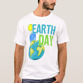 Camiseta Dia da Terra 2019 T Excelente Vintage Elefante do