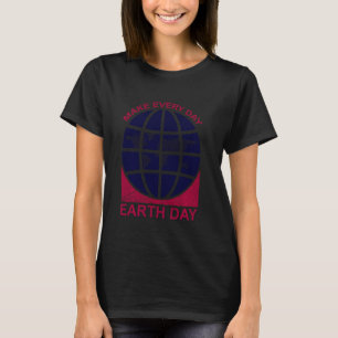 Camiseta Dia da Terra 2021, Abraço Um Ambiente Árvore Mundo