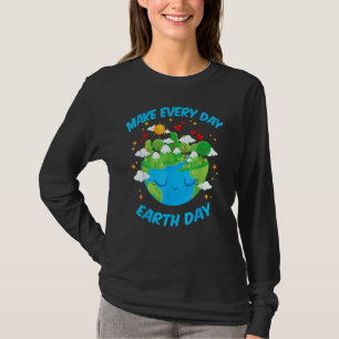 Camiseta Dia da Terra 2022 Faça Todos Os Dias Professor Ki