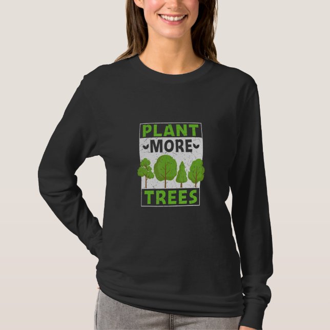 Camiseta Dia da Terra 2022 Plantar Mais Árvores 1 (Frente)