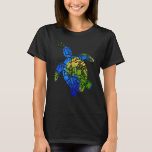 Camiseta Dia da Terra 2022 Restaurar o Mar de Tartaruga da 
