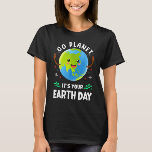 Camiseta Dia da Terra 2022 Restaurar Terra Planeta Natureza