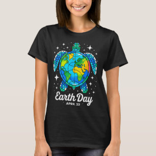 Camiseta Dia da Terra 2026 Restaurar Terra Mar Dia da Terra
