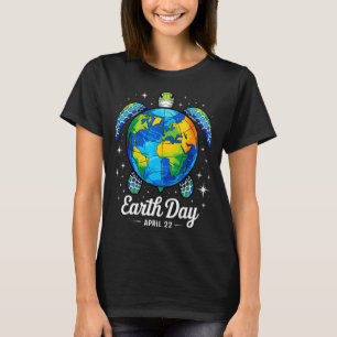 Camiseta Dia da Terra 2026 restaure o dia da Terra mar tart