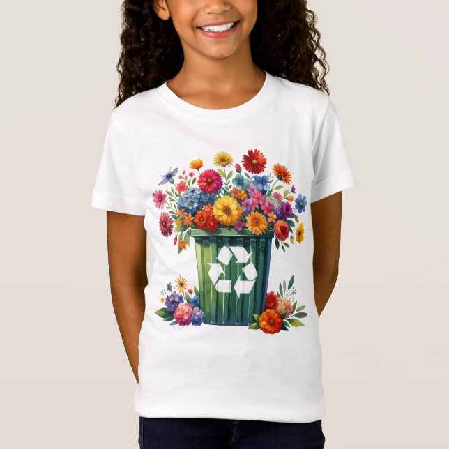 Camiseta Dia Da Terra 22 De Abril Seja gentil Com O Planeta (Frente)