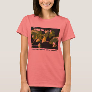 Camiseta Dia da Terra - Comprometido a Atos Aleatórios de G