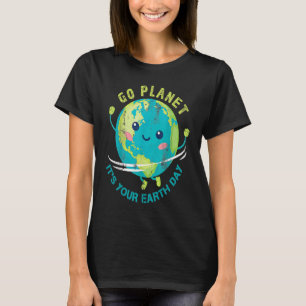 Camiseta Dia da Terra Crianças Mulheres Homens Jovens Fel