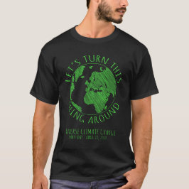 Camiseta Dia da Terra das Alterações Climáticas Reversas 20