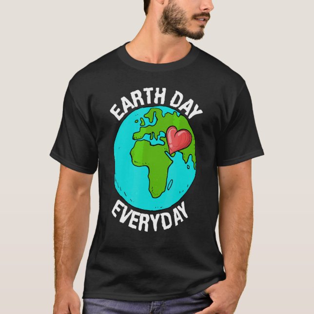 Camiseta Dia da Terra do Dia da Terra da Eco (Frente)