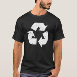 Camiseta Dia da Terra do reciclar