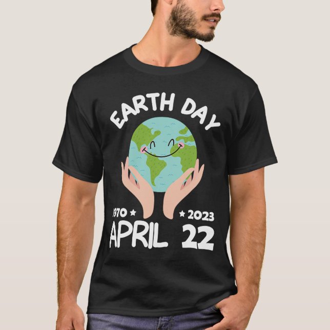 Camiseta Dia da Terra dos 53 anos Dia da Terra 10 (Frente)