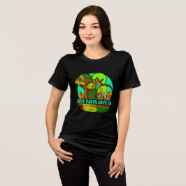 Camiseta Dia da Terra Elefante Salve a Terra Salve