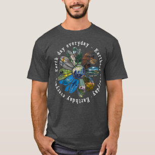 Camiseta Dia da Terra Engraçado Dia a Dia da Terra do Sol L