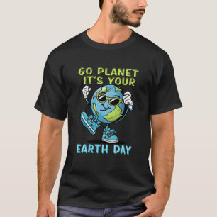 Camiseta Dia da Terra Gira Planeta Terra Dia 1970-2024