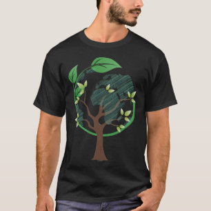 Camiseta Dia da Terra, Natureza Lança Protocolo Conservacio