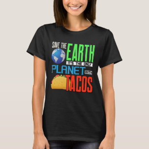 Camiseta Dia da Terra Salva Nosso Planeta Única Terra Com T