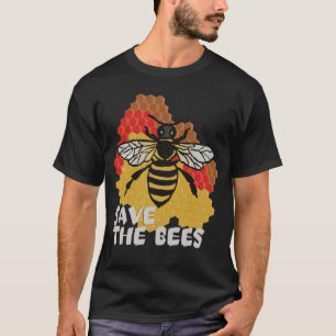 Camiseta Dia da Terra, Salve As Abelhas