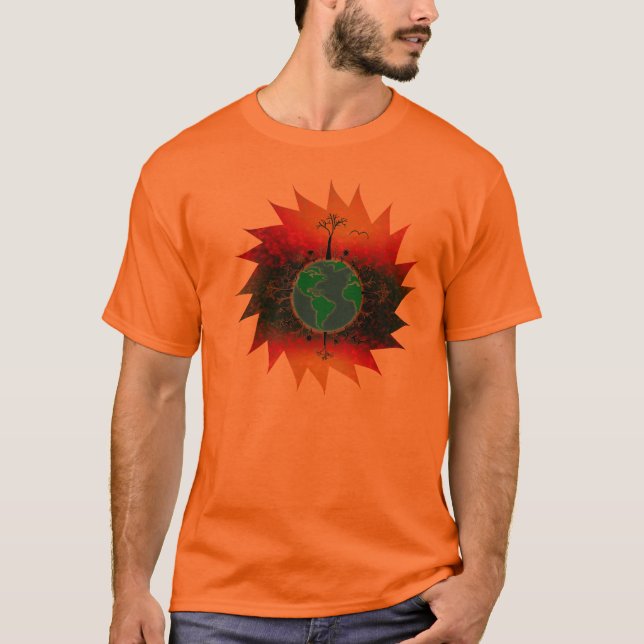 Camiseta Dia da Terra ~ Sunset (Frente)