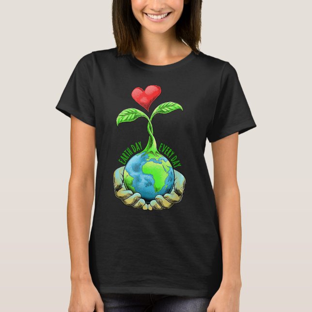 Camiseta Dia da Terra todo dia Dia da Terra 7 (Frente)