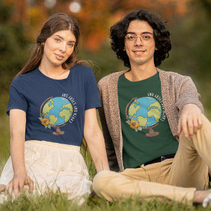 Camiseta Dia da Terra Todo Mundo